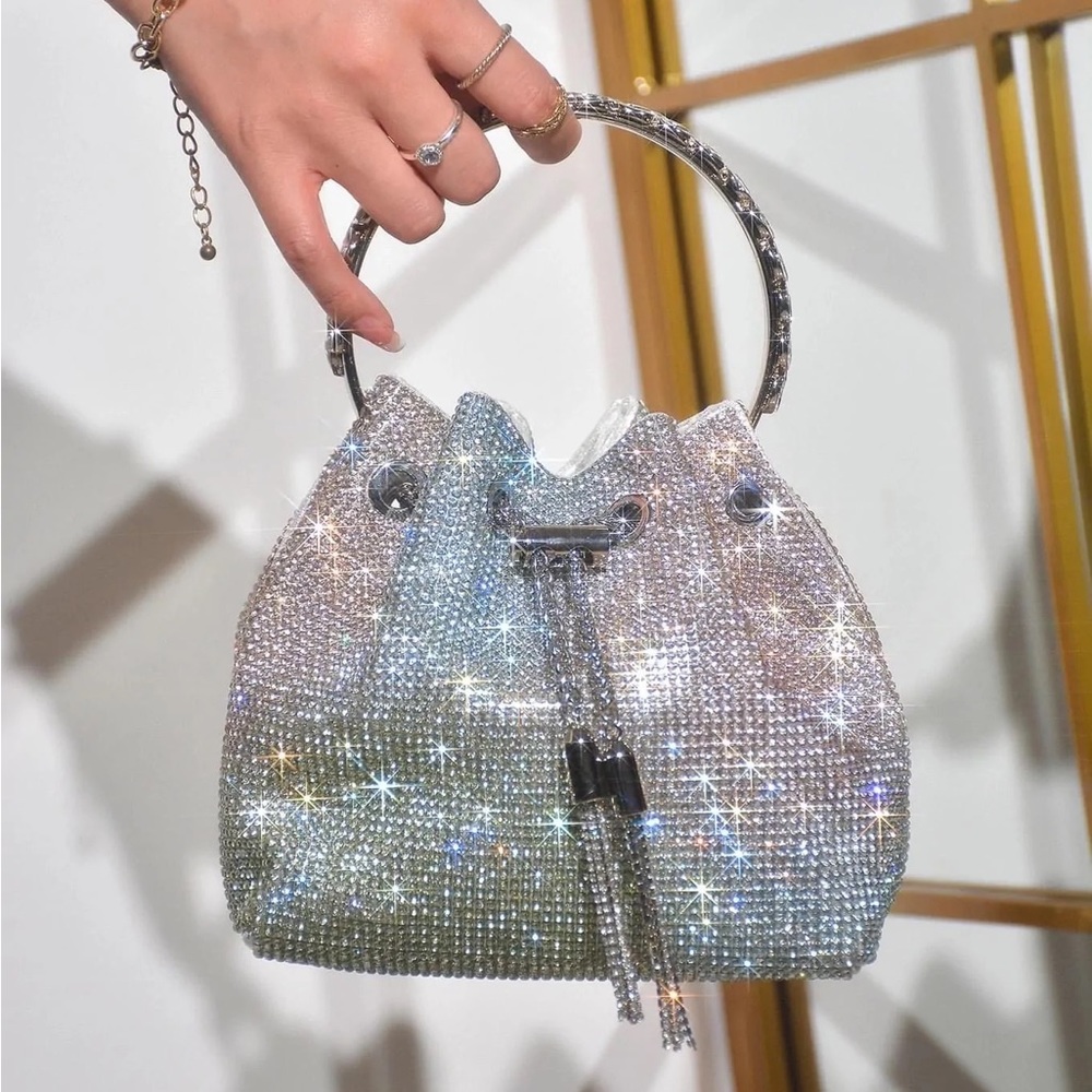 Holo Rhinestone Bag